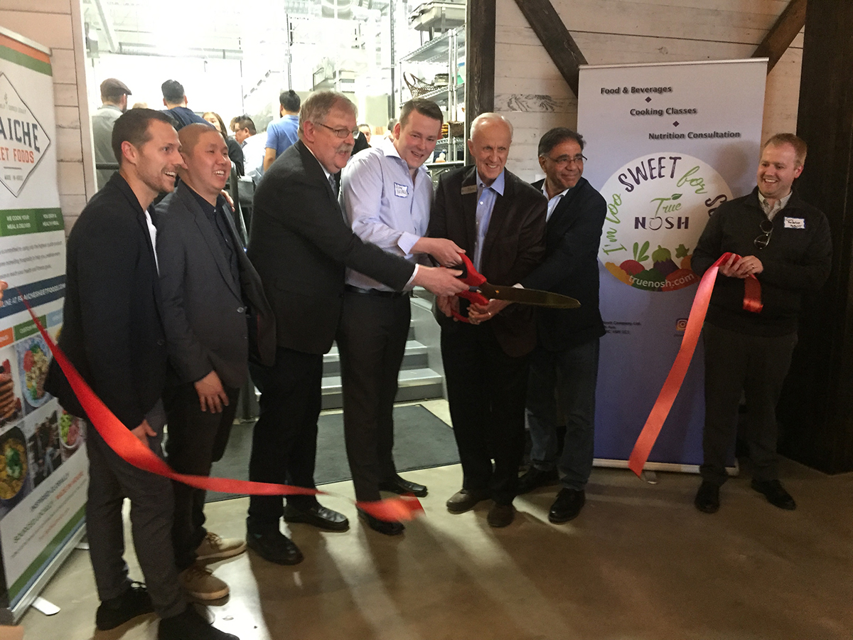 YVR Prep Ribbon Cutting for Commercial Kitchen